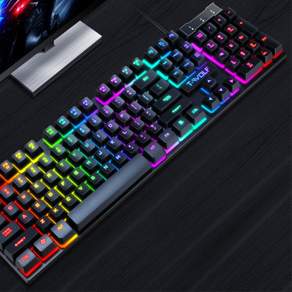 Teclado Gaming RGB WaterProof