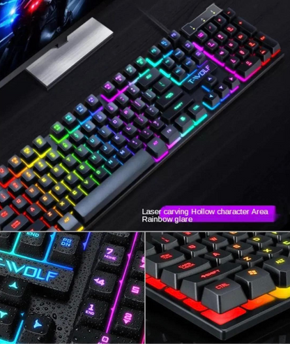 Teclado Gaming RGB WaterProof